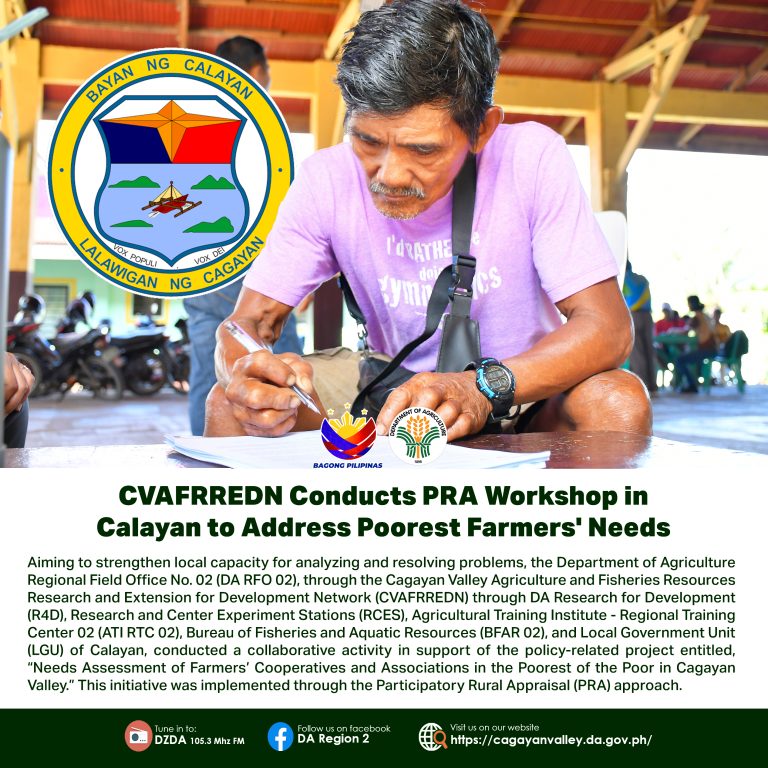 𝗖𝗩𝗔𝗙𝗥𝗥𝗘𝗗𝗡 𝗖𝗼𝗻𝗱𝘂𝗰𝘁𝘀 𝗣𝗥𝗔 𝗪𝗼𝗿𝗸𝘀𝗵𝗼𝗽 𝗶𝗻 𝗖𝗮𝗹𝗮𝘆𝗮𝗻 𝘁𝗼 𝗔𝗱𝗱𝗿𝗲𝘀𝘀 𝗣𝗼𝗼𝗿𝗲𝘀𝘁 𝗙𝗮𝗿𝗺𝗲𝗿𝘀’ 𝗡𝗲𝗲𝗱𝘀
